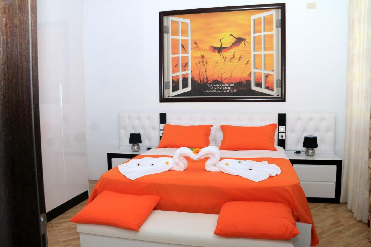 Apartment Panorama Sarande Bagian luar foto