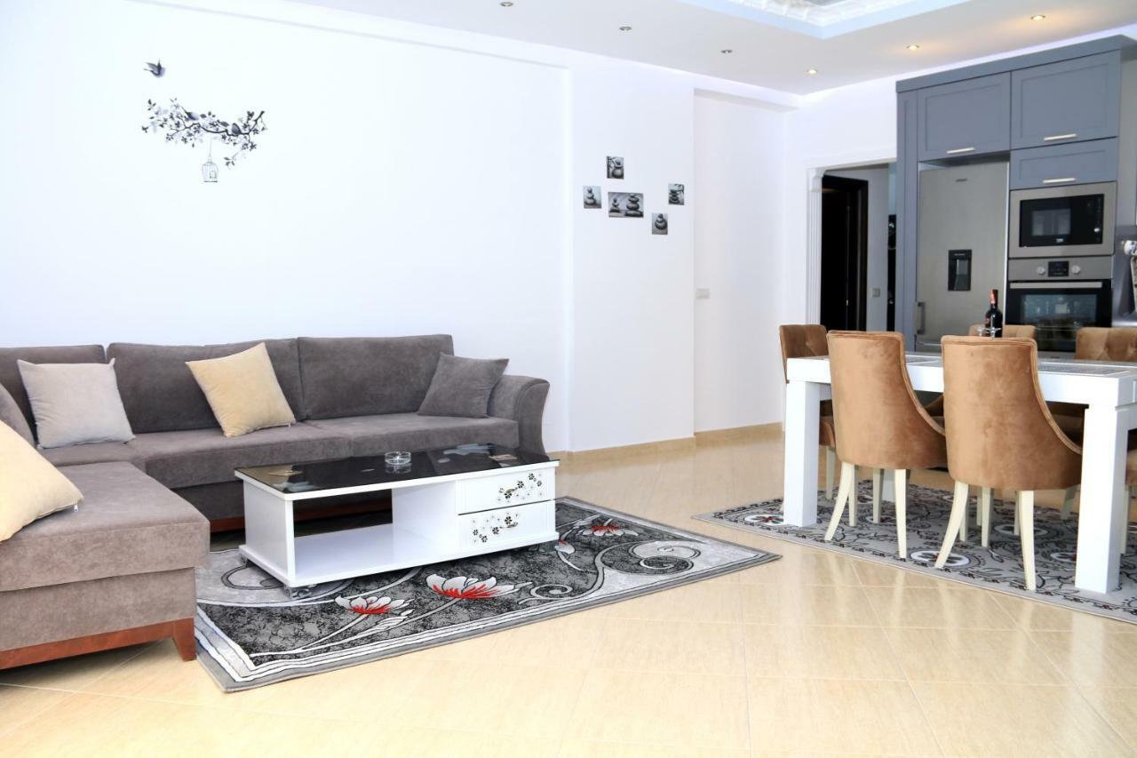 Apartment Panorama Sarande Bagian luar foto