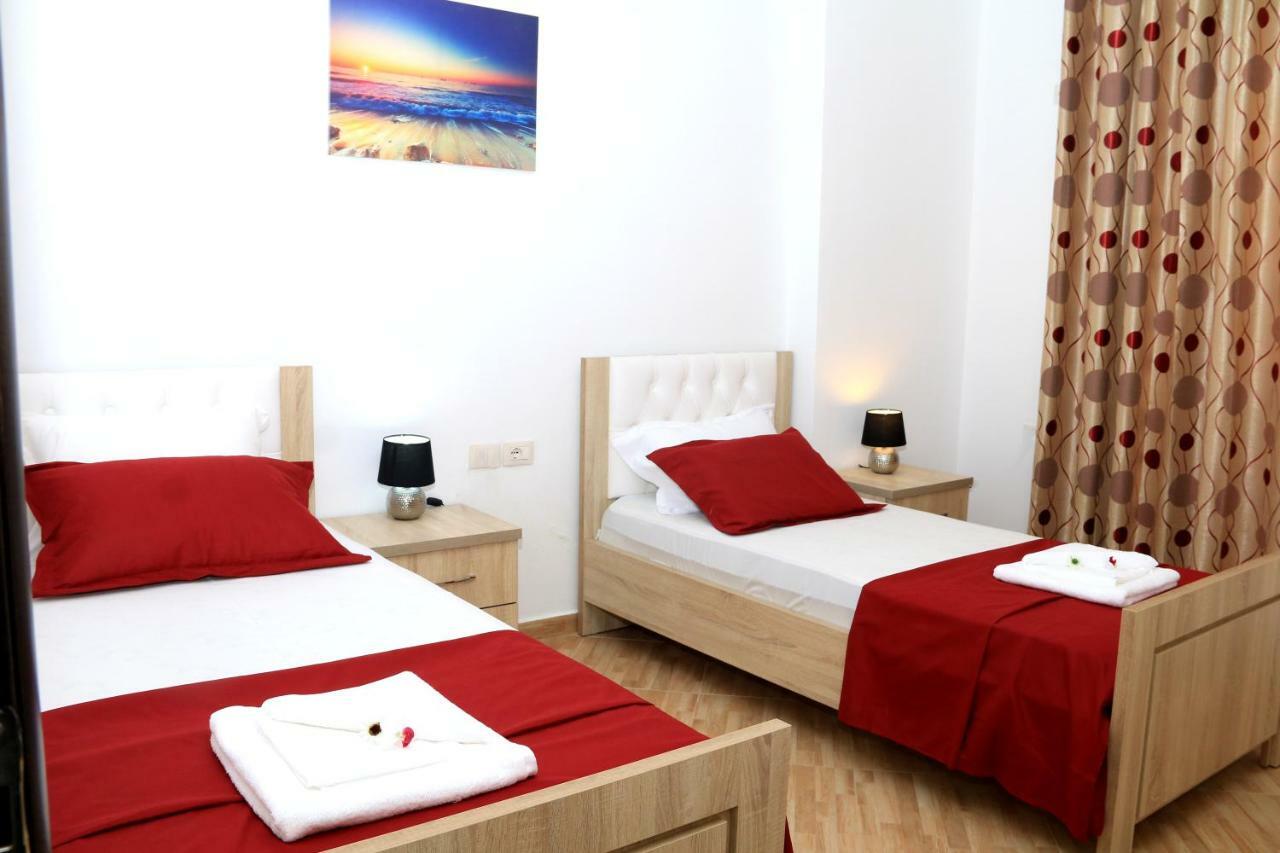 Apartment Panorama Sarande Bagian luar foto