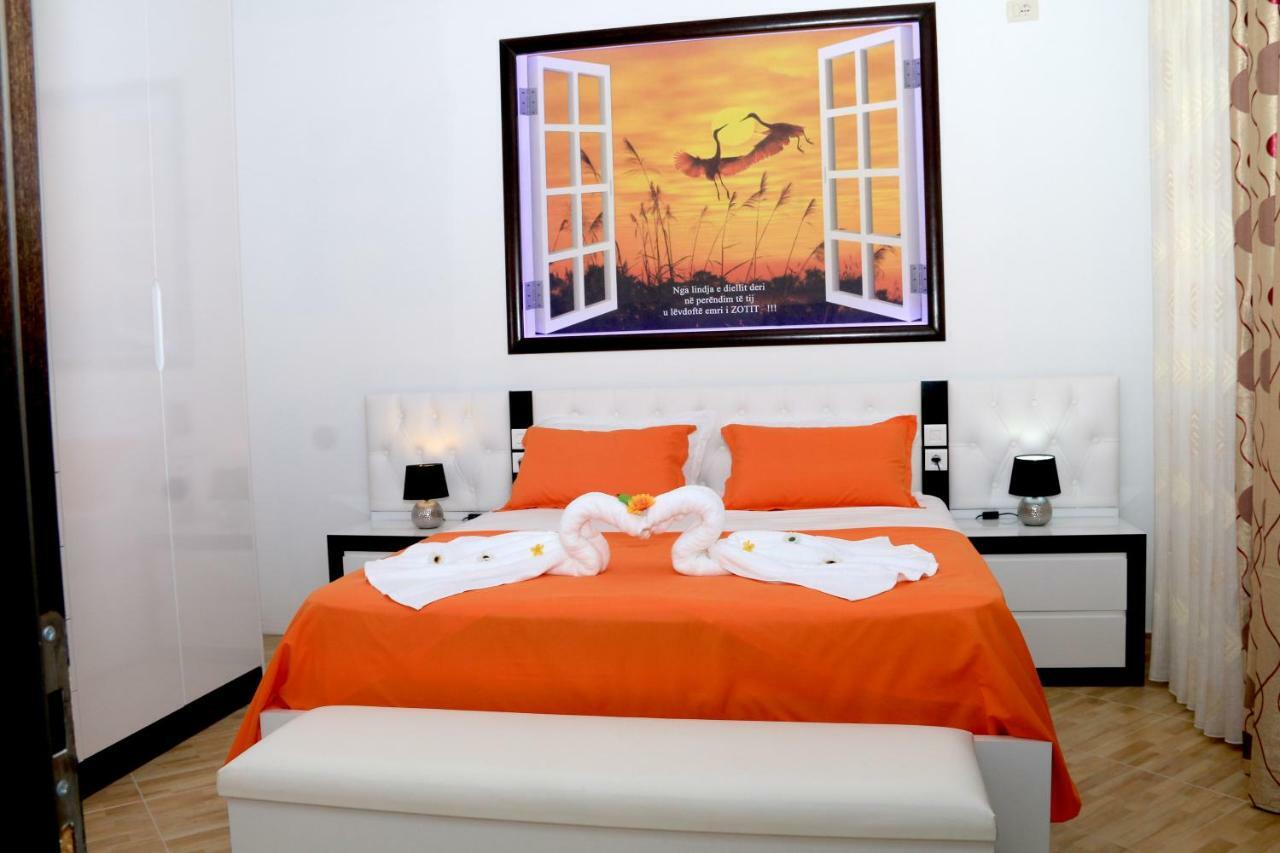 Apartment Panorama Sarande Bagian luar foto